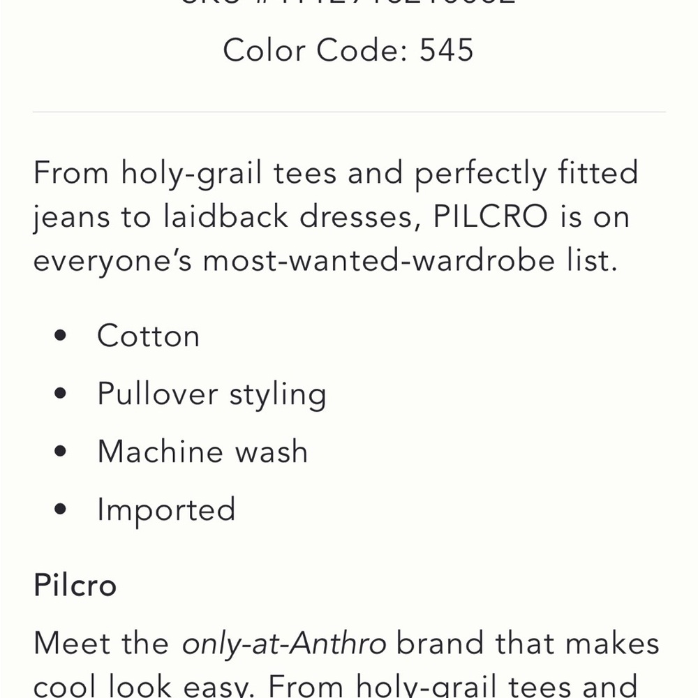 Anthropologie Pilcro Pleated Swing Tee Black Onyx sz XL - Picture 2 of 7